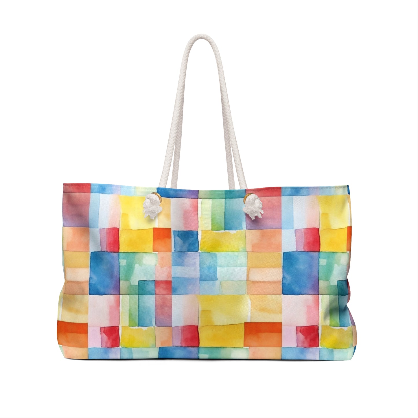 Mosaic Meadows Weekender Bag