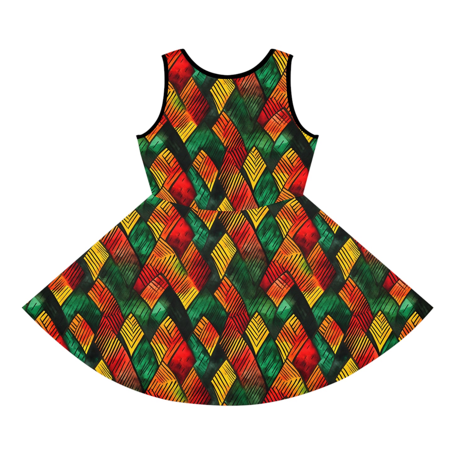 Joyful Vibes Girls' Sleeveless Sundress