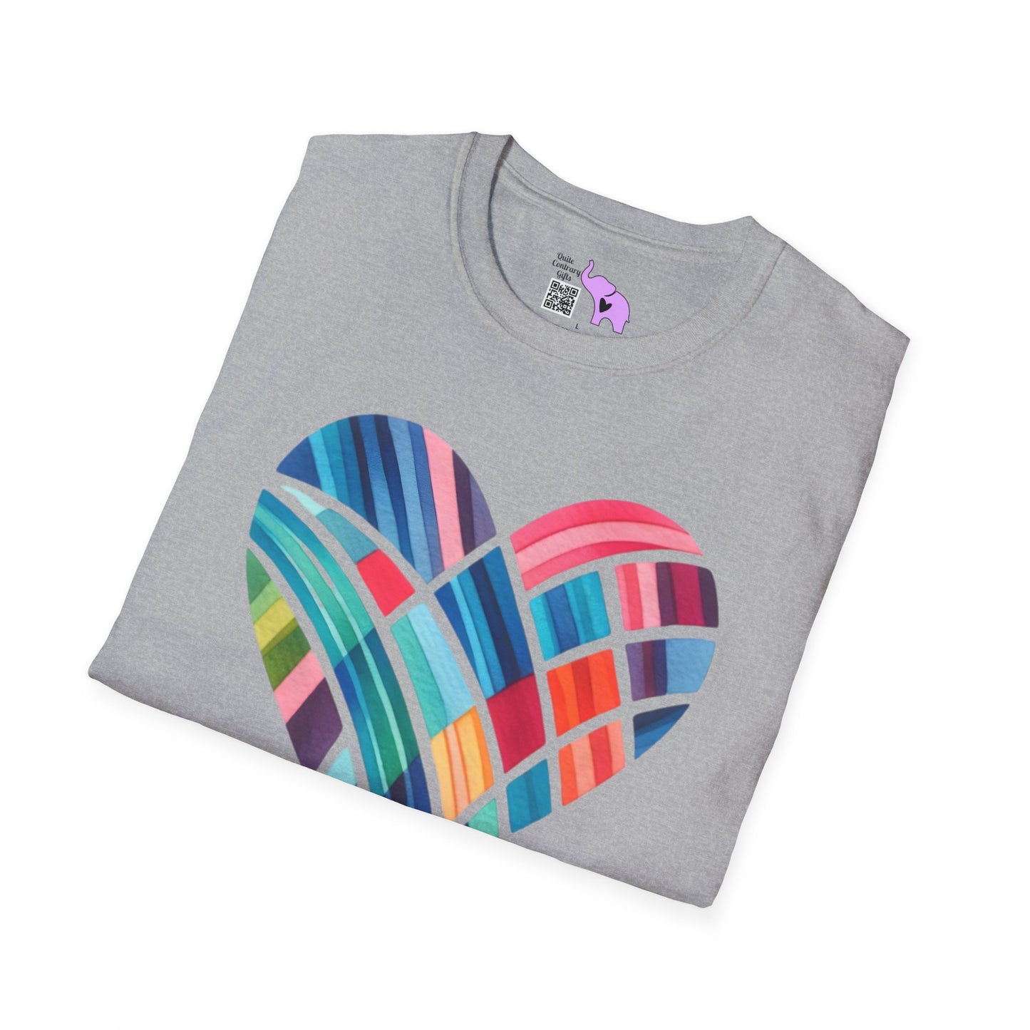 Painted with Love Adult T-shirt