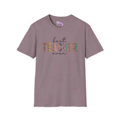 Best Teacher Ever Adult T-shirt