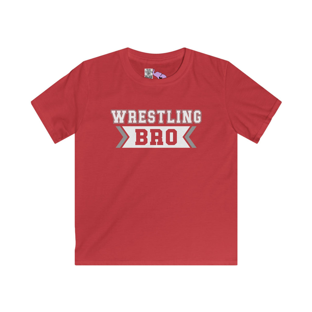 Wrestling Bro Youth Softstyle Tee