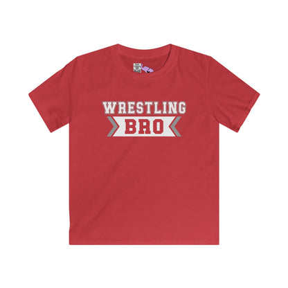 Wrestling Bro Youth Softstyle Tee