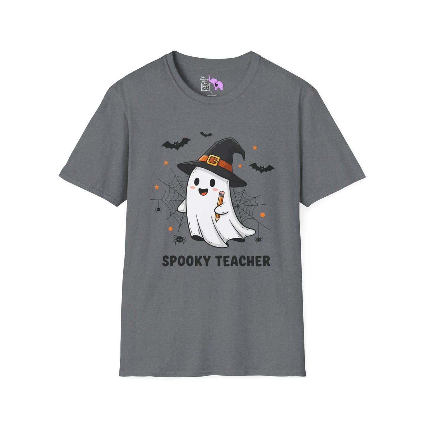 Spooky Teacher Adult T-shirt