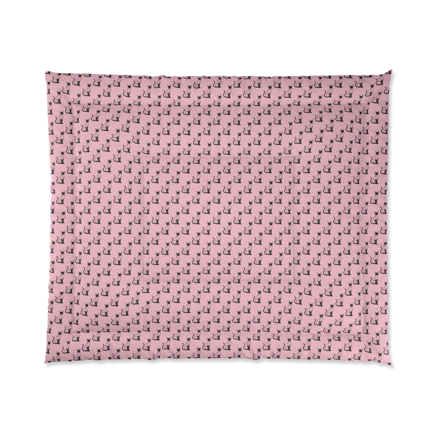 Siamese Charm – Pink Whisper Comforter