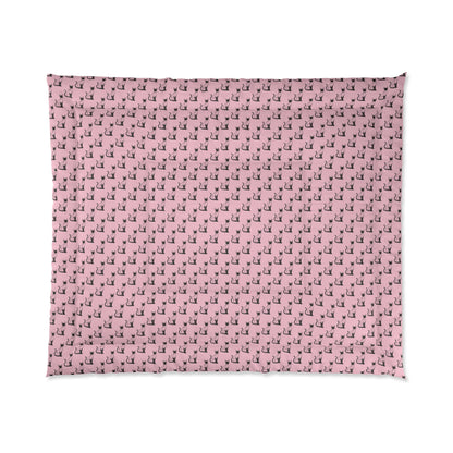 Siamese Charm – Pink Whisper Comforter