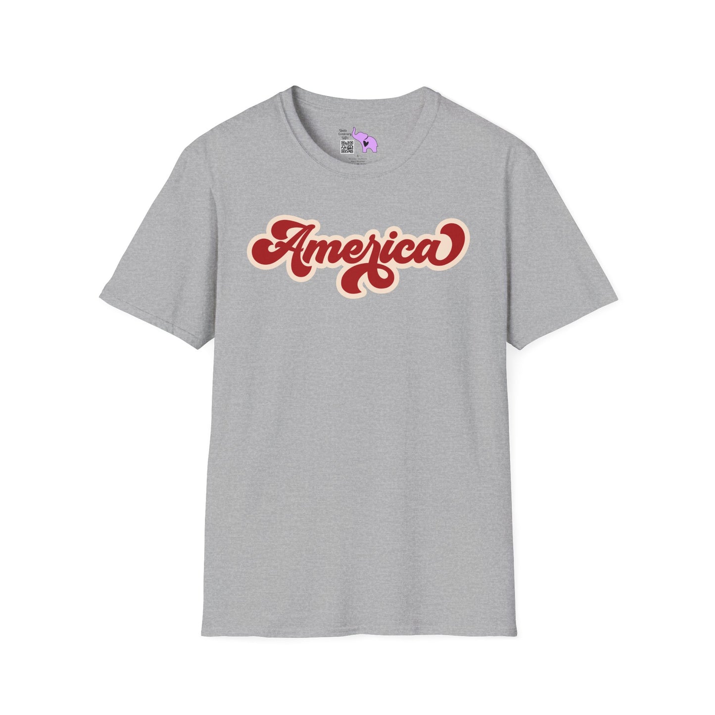 Retro America Adult T-shirt