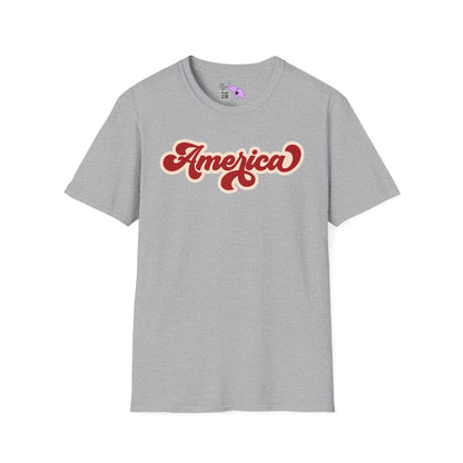 Retro America Adult T-shirt