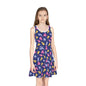 Axolotl Lagoon Girls' Sleeveless Sundress