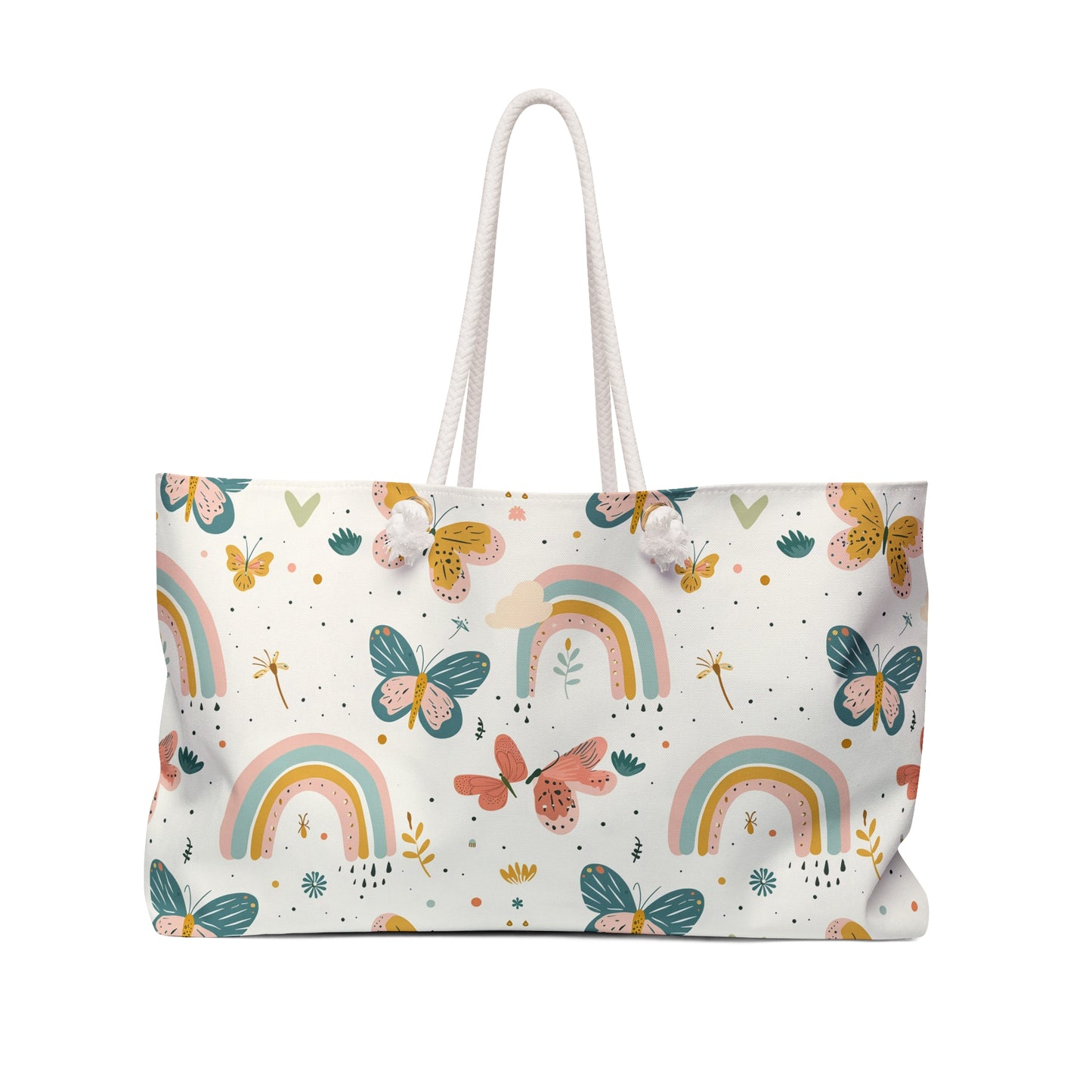 Whispering Wings & Rainbows Weekender Bag
