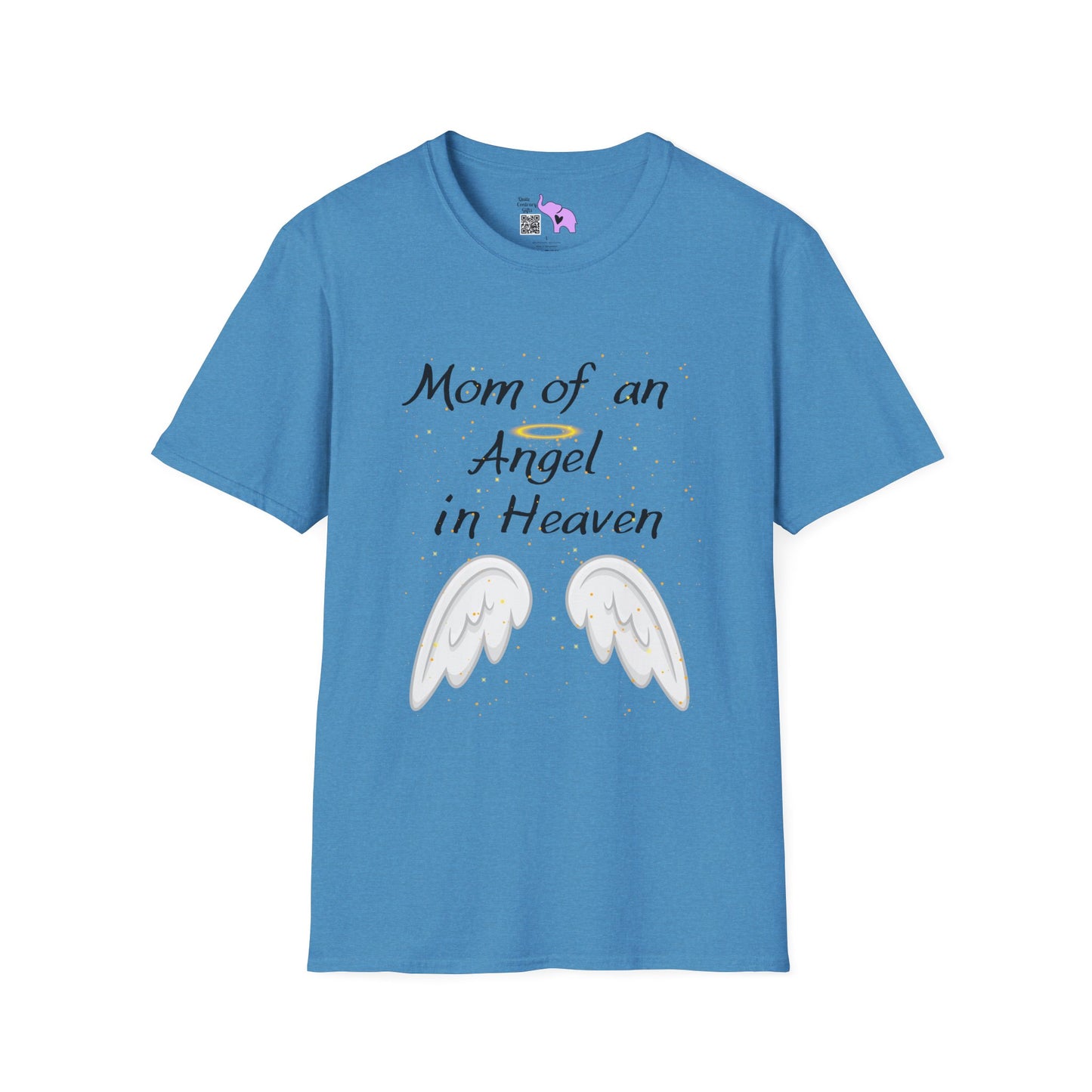 Mom of an Angel in Heaven Adult T-shirt