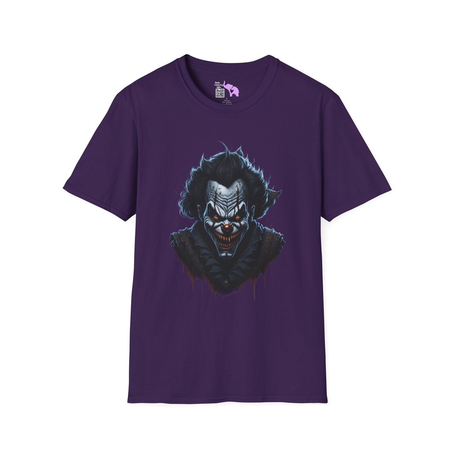 Creepy Clown Adult T-shirt