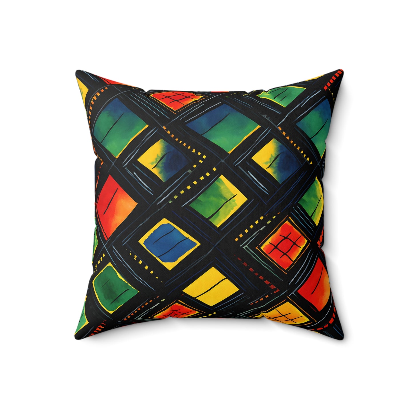 Kuumba Spark Throw Pillow