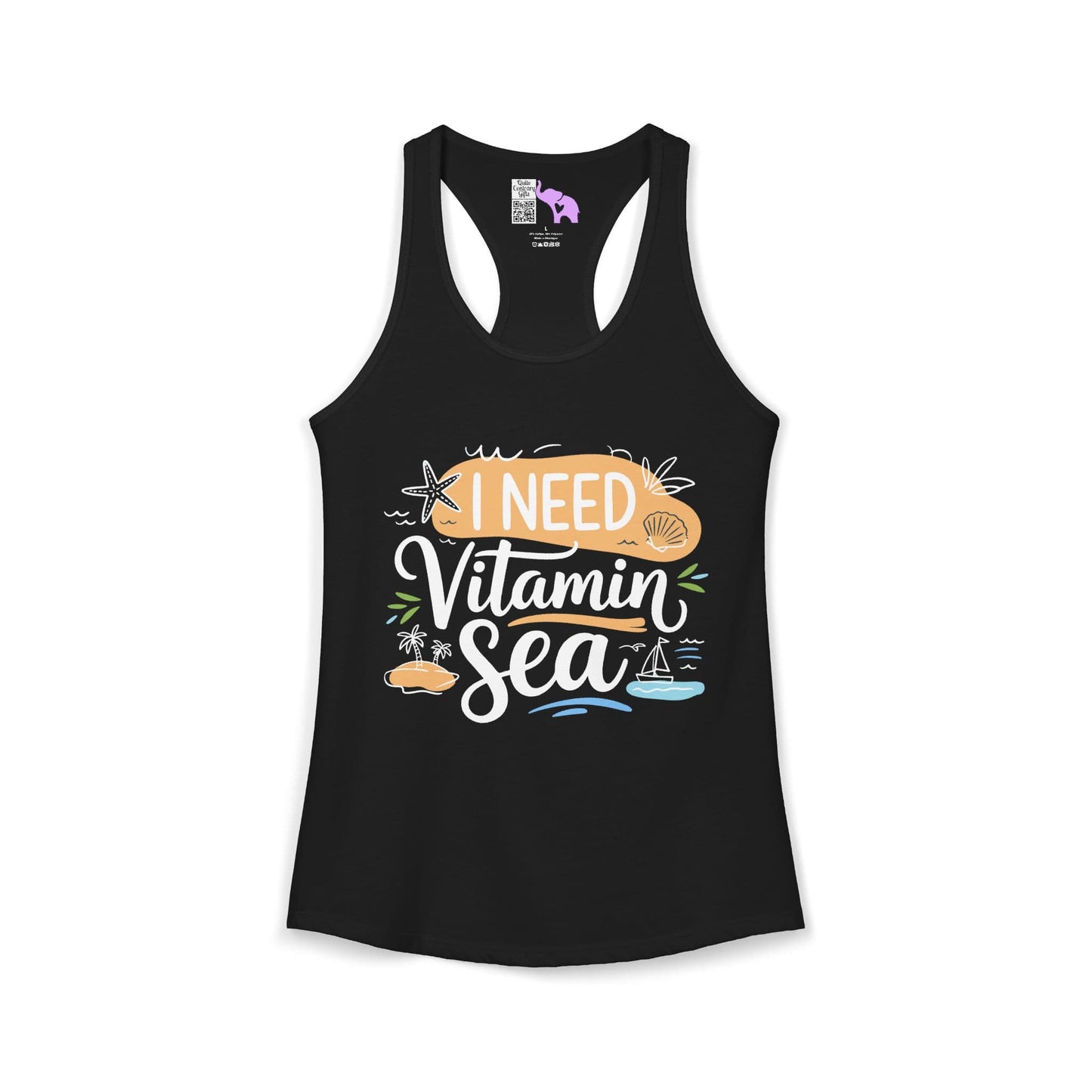 I Need Vitamin Sea Women's Ideal Racerback Tank