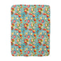 Butterfly Bloom Fleece Blanket