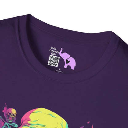 Skeleton Gathering Adult T-shirt