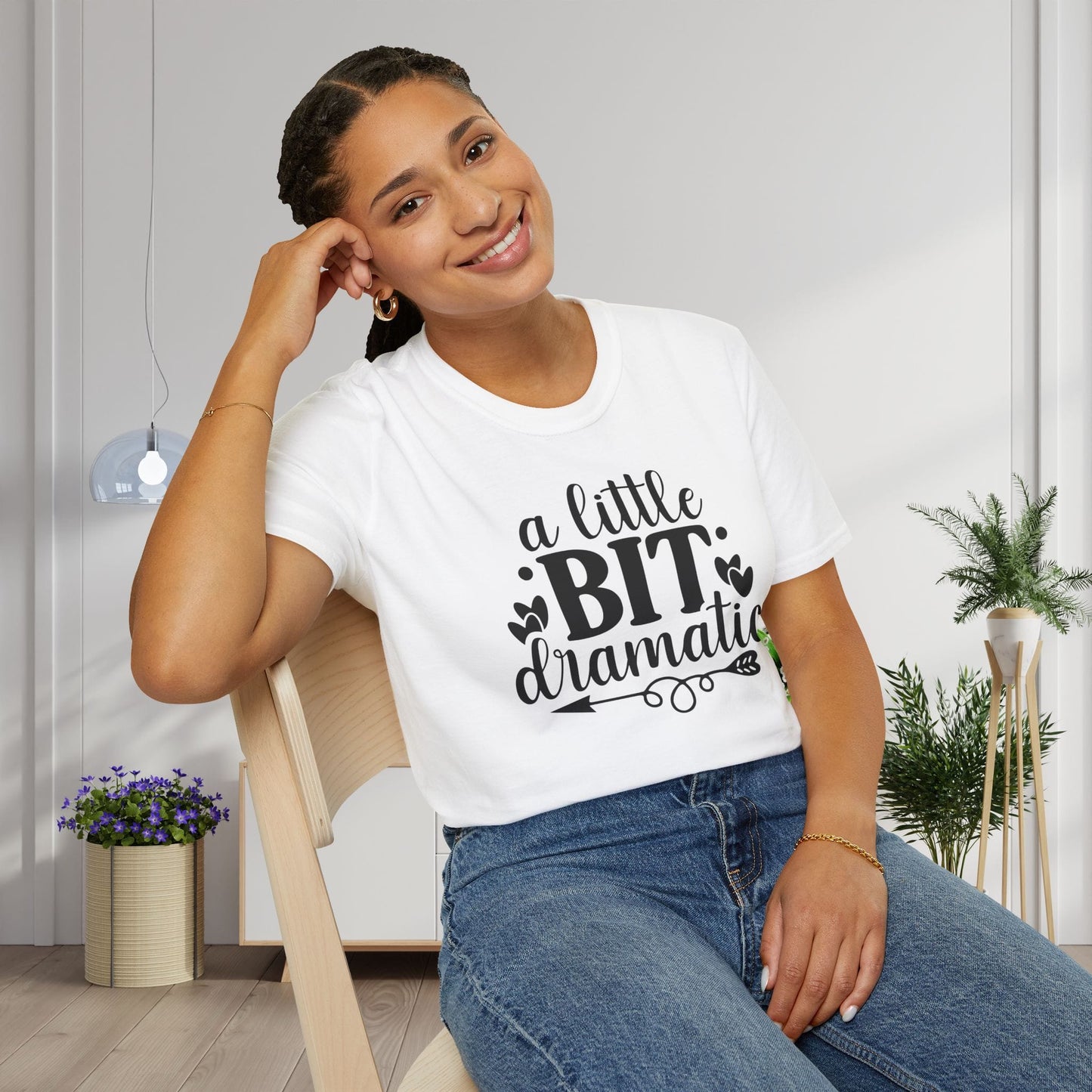 A LIttle Bit Dramatic Adult T-shirt
