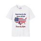 American by the Grace of God Texan by Luck T-shirt