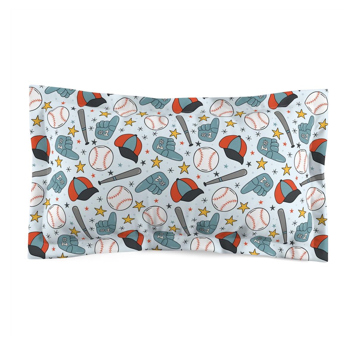 Home Run Heroes Microfiber Pillow Sham