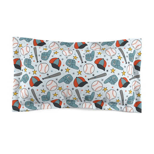 Home Run Heroes Microfiber Pillow Sham