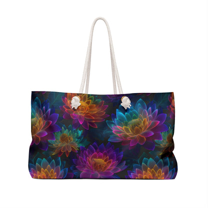 Luminous Lotus Weekender Bag