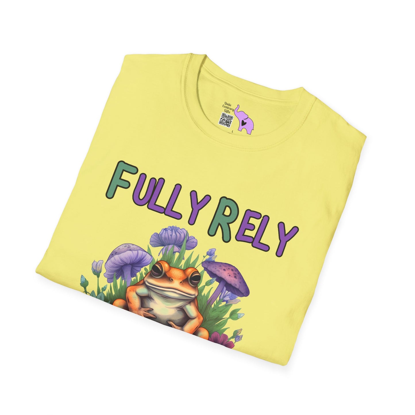 Fully Rely on God FROG Adult T-shirt