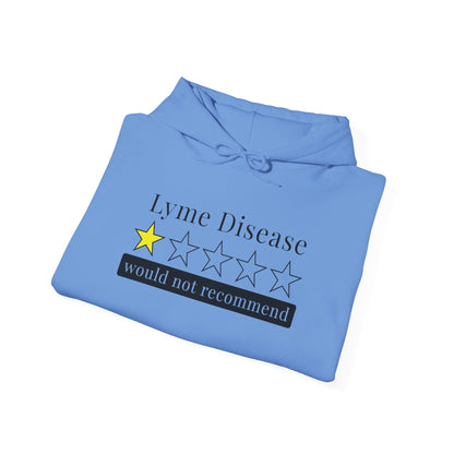 Lyme Disease 1 Star Would Not Recommend Heavy Blend™ Hooded Sweatshirt