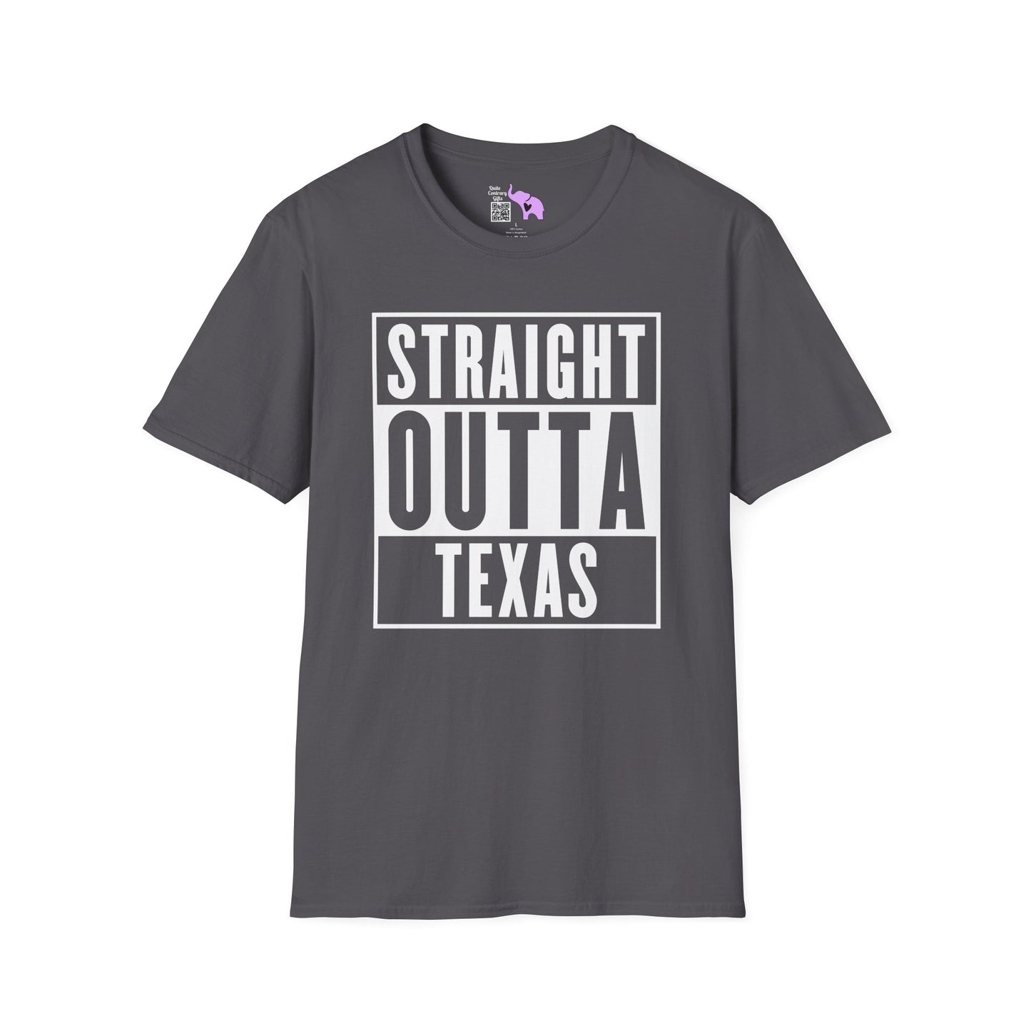 Straight Outta Texas Adult T-shirt