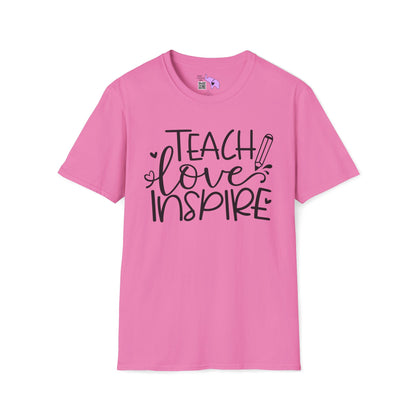 Teach Love Inspire Adult T-shirt