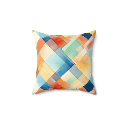 Rustic Radiance Throw Pillow