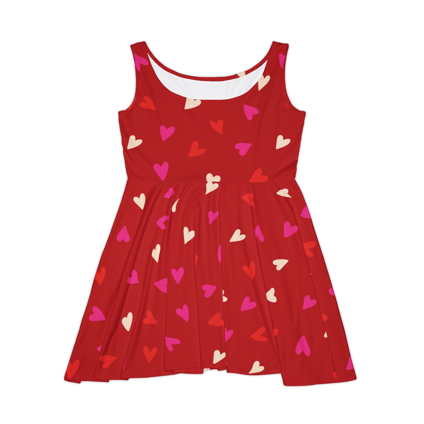 Cupid's Confetti Women's Skater Dress