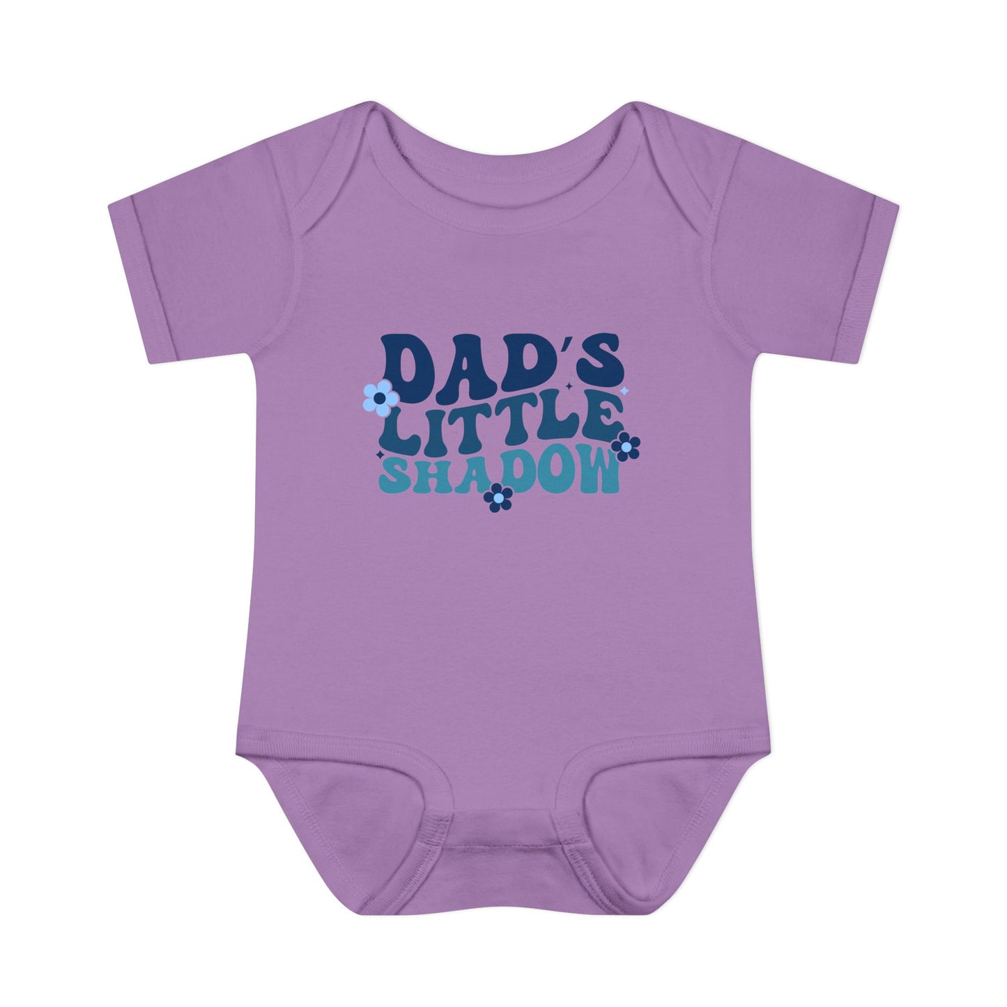 Dad's Little Shadow Infant Baby Rib Bodysuit