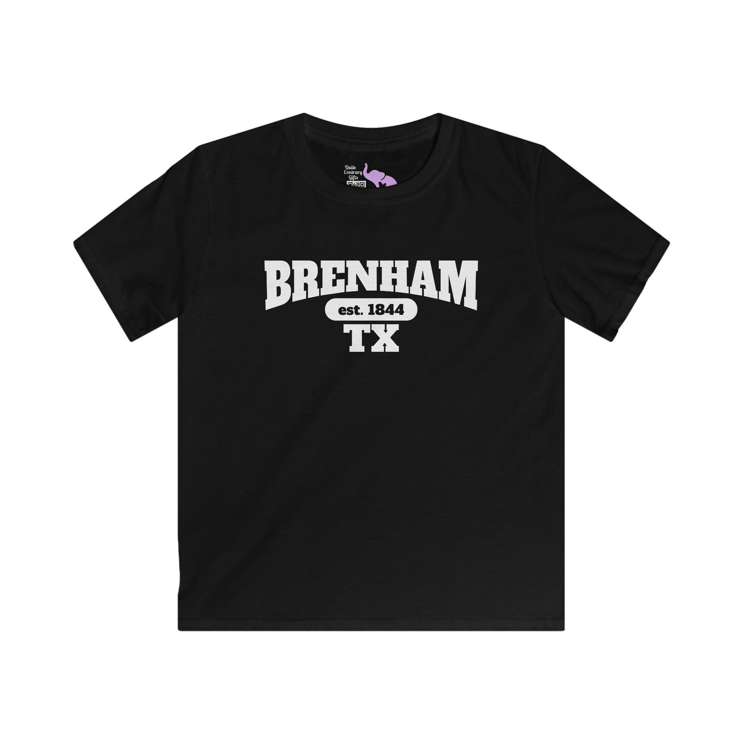 Brenham Tx Est 1844 Youth Softstyle Tee