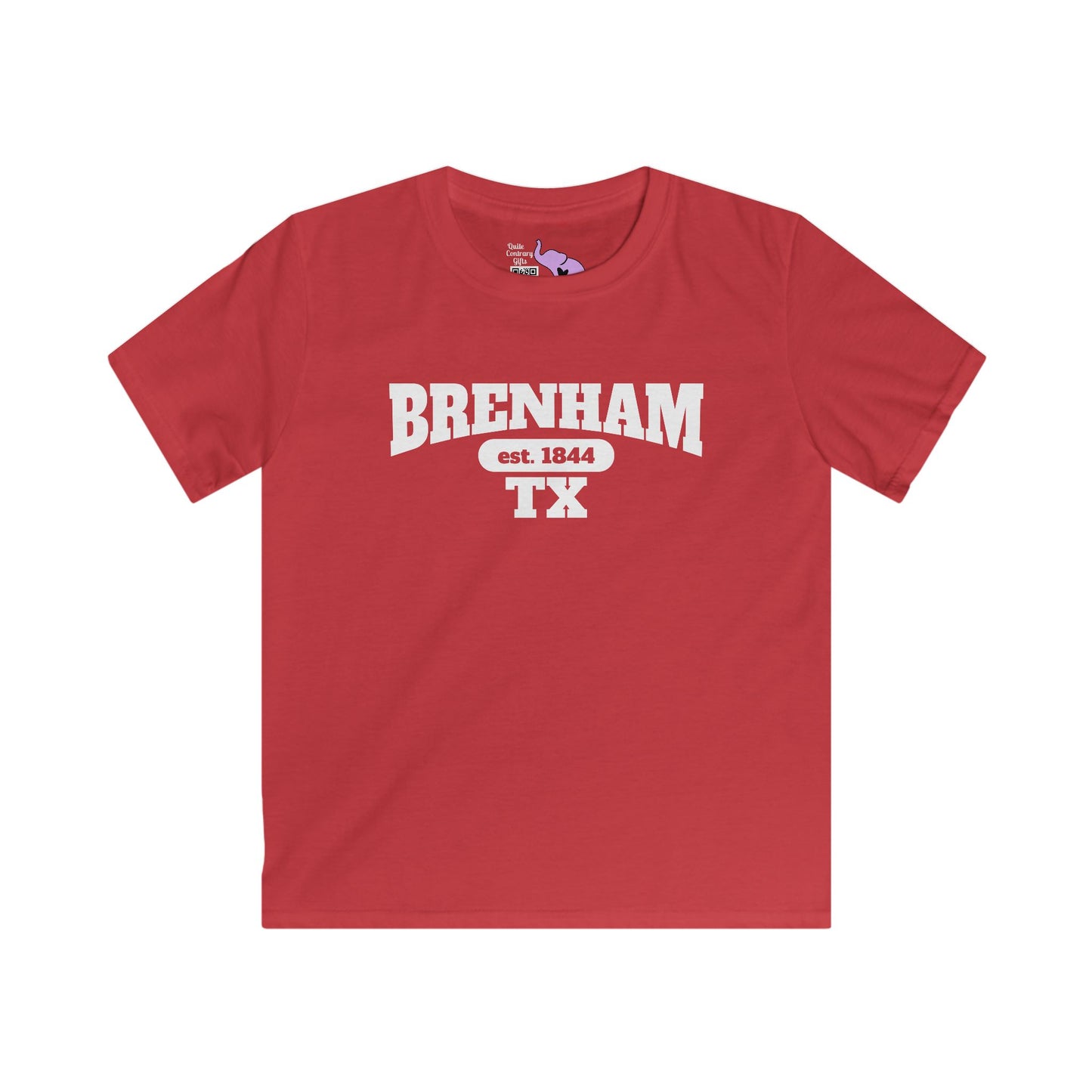 Brenham Tx Est 1844 Youth Softstyle Tee