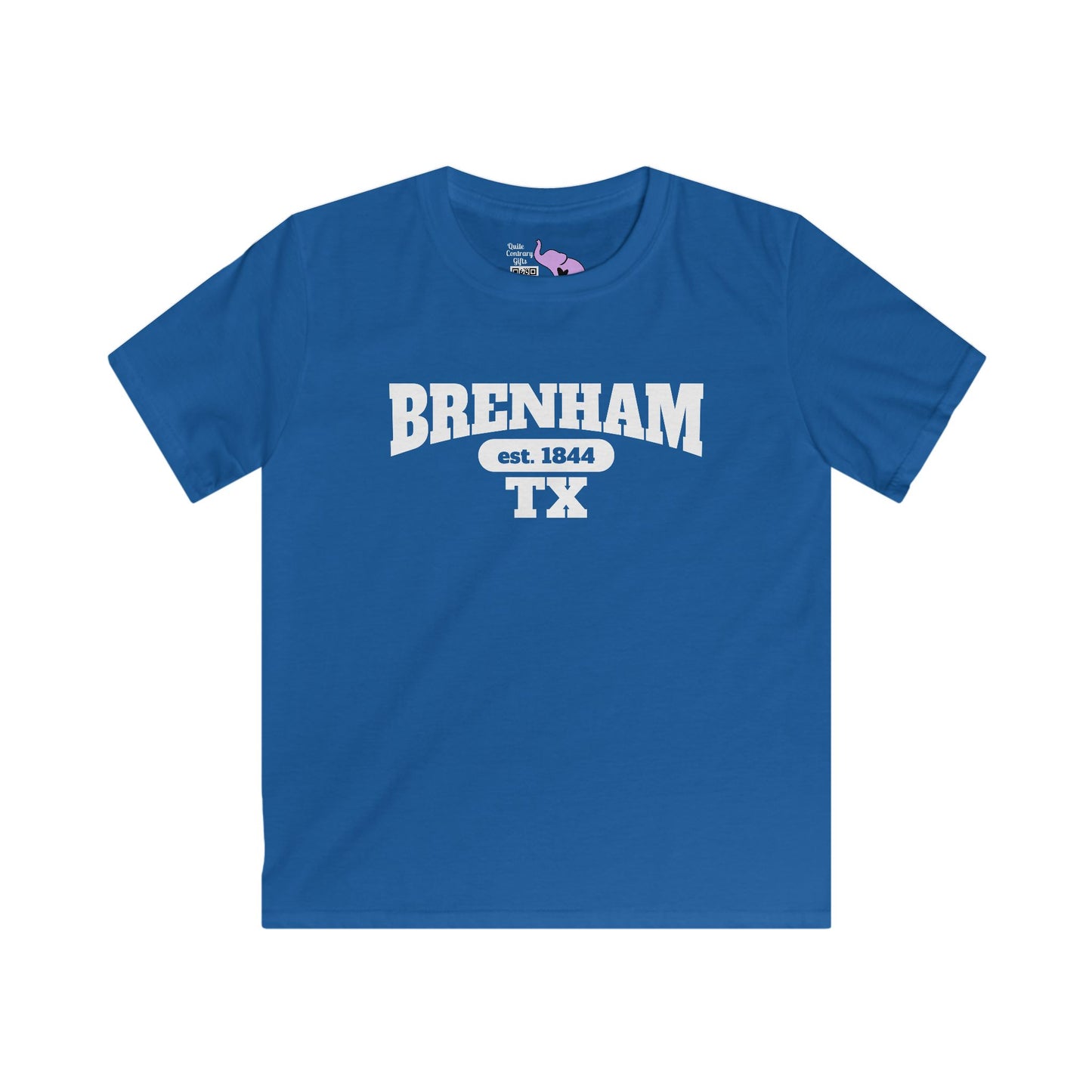Brenham Tx Est 1844 Youth Softstyle Tee