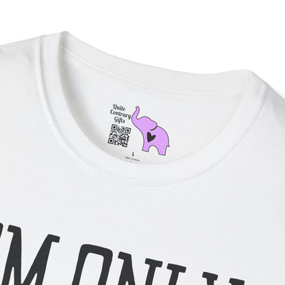 I'm Only Talking To My Dog Today Adult T-shirt