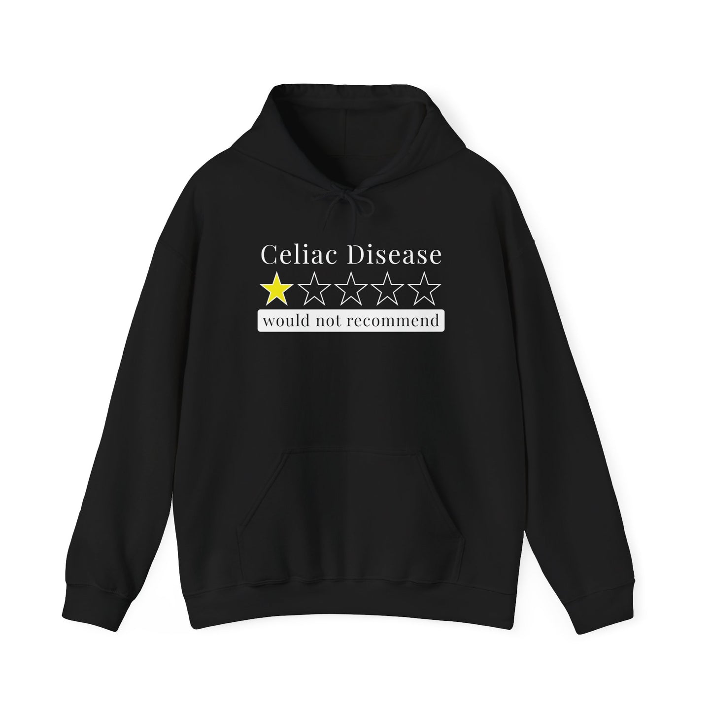 Celiac Disease 1 Star Would Not Recommend Heavy Blend™ Hooded Sweatshirt