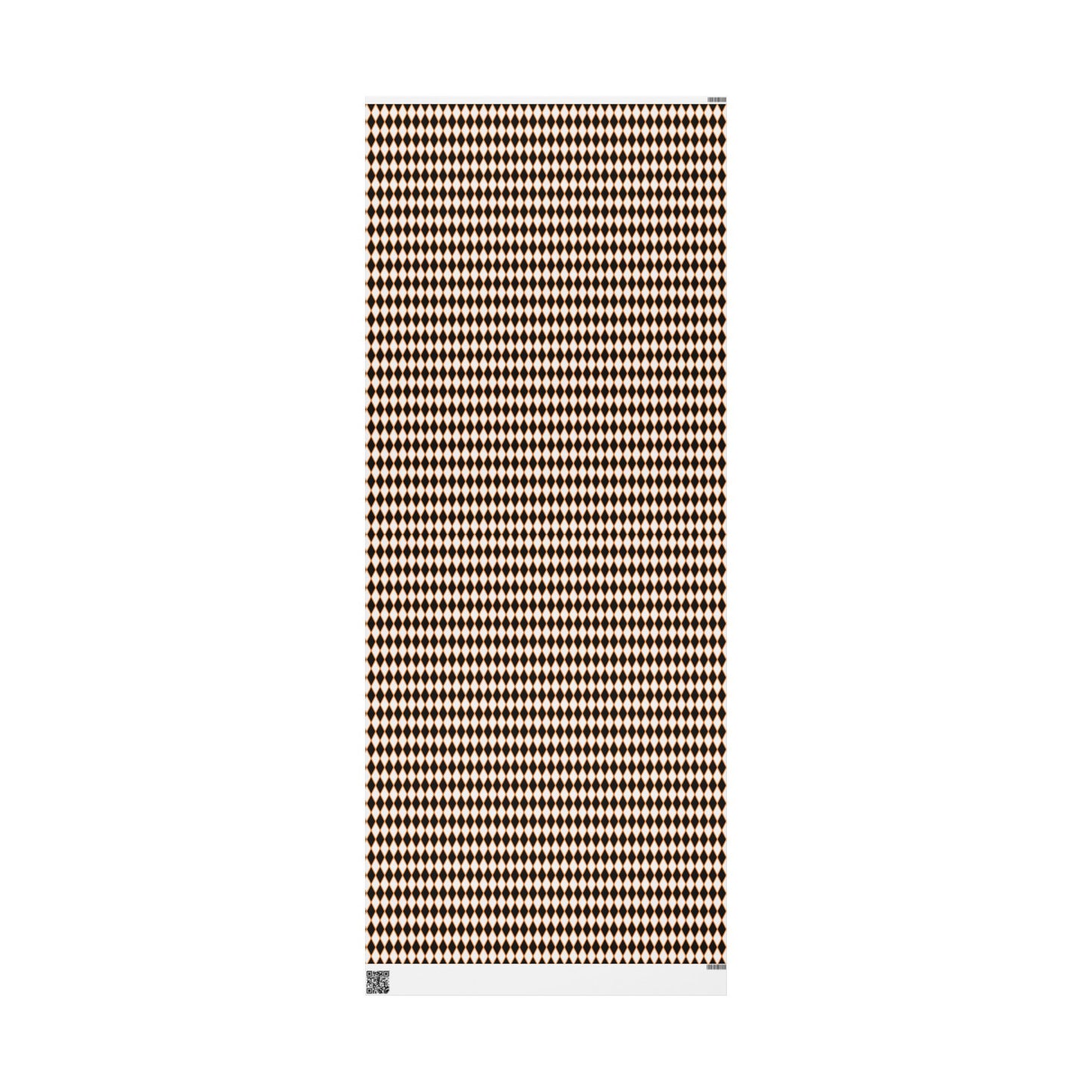 Midnight Ember Harlequin Wrapping Paper