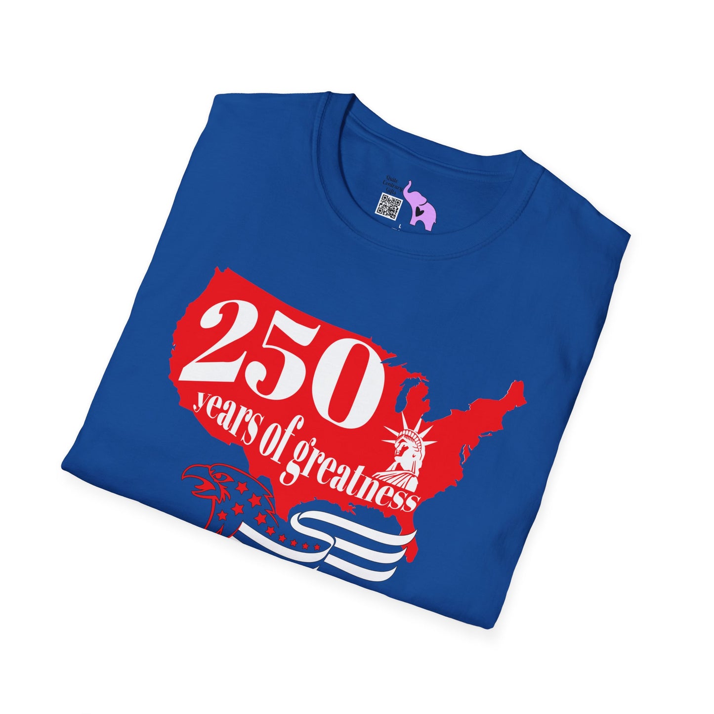 250 Years of Greatness Adult T-shirt