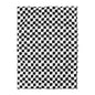 Distorted Check Microfiber Duvet Cover