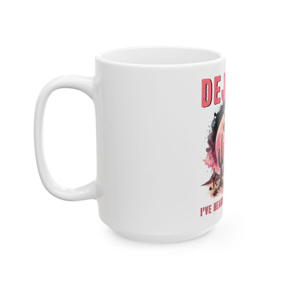 Deja Moo I've Heard This Bull Before Ceramic Mug, (11oz, 15oz)