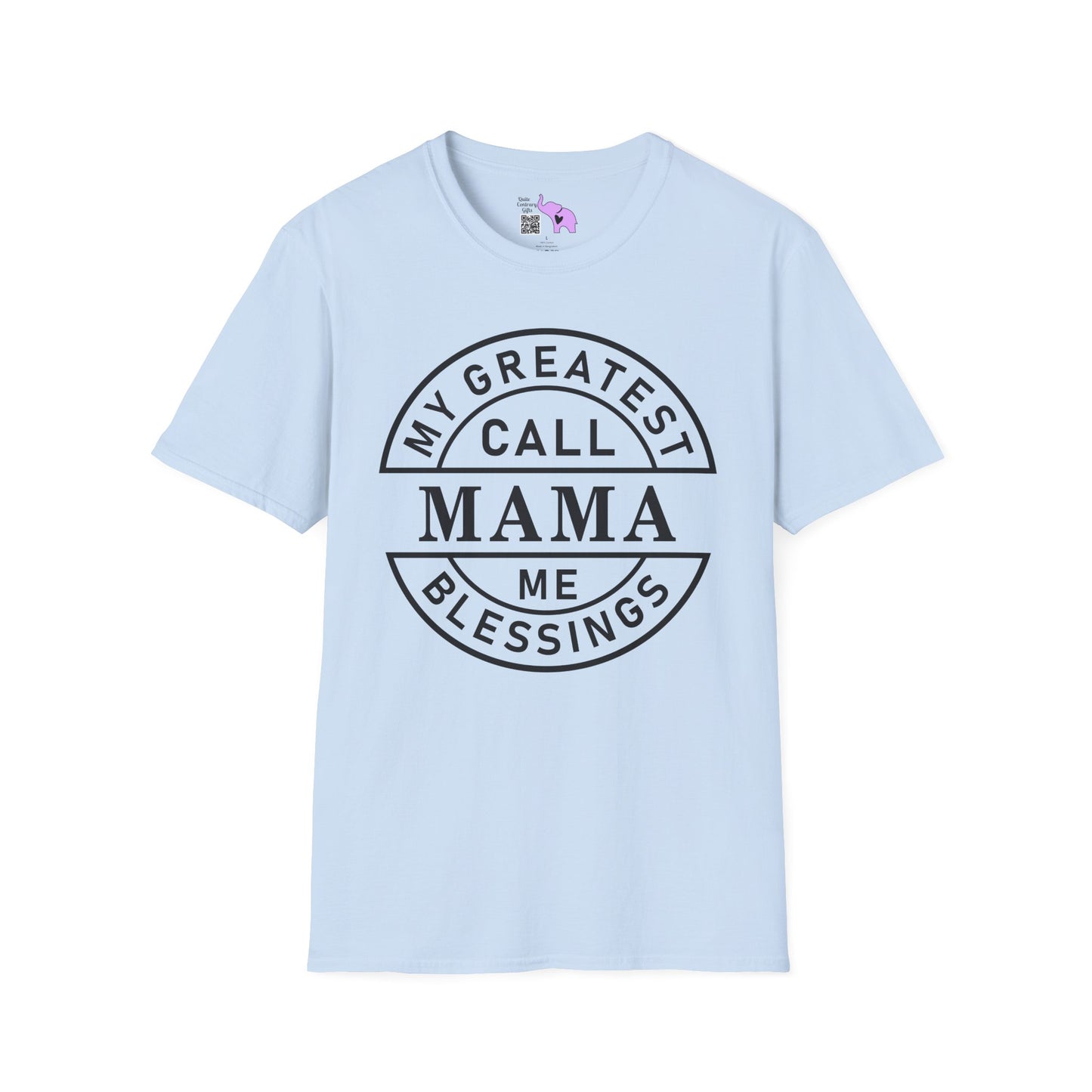 My Greatest Blessings Call Me Mama Adult T-shirt