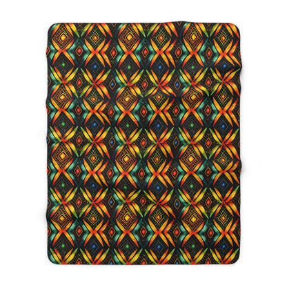 Legacy Lines Sherpa Fleece Blanket