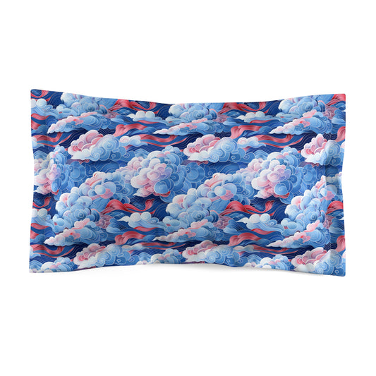 Azure Kumo Flow Pillow Sham