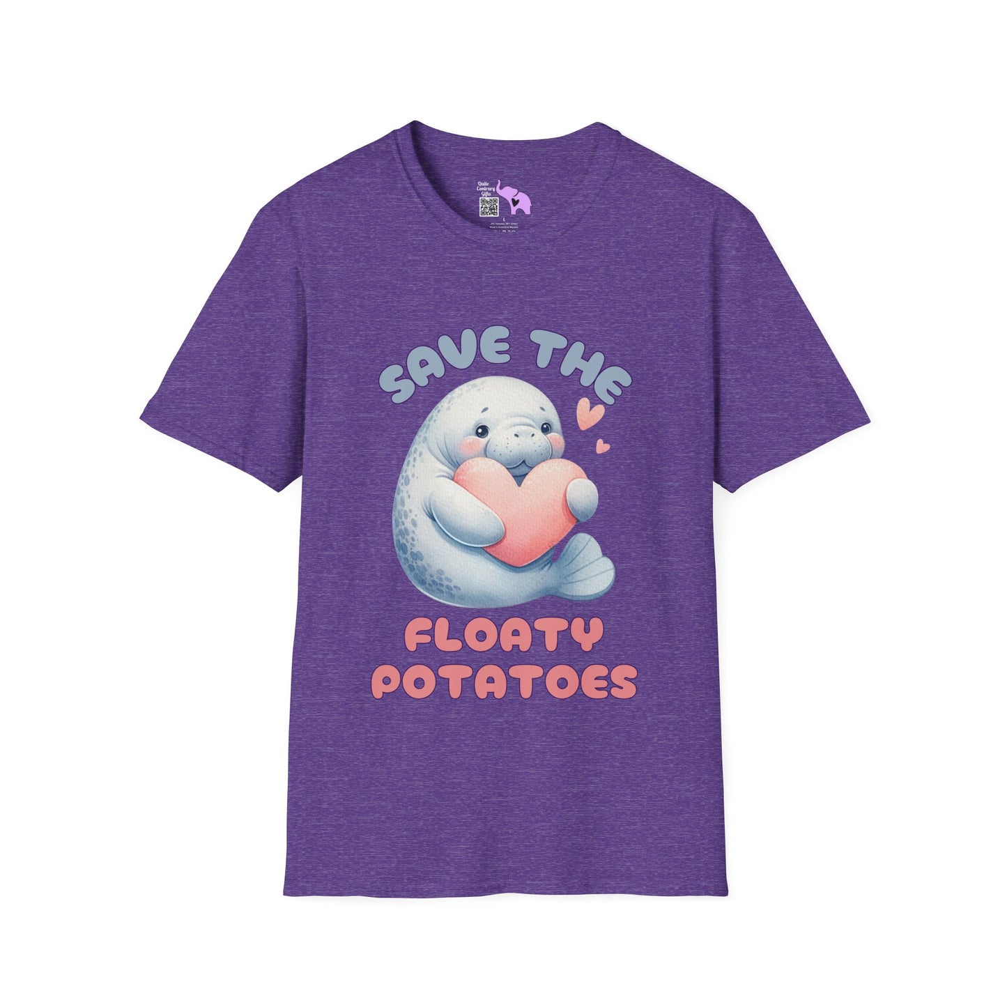 Save The Floaty Potatoes (Manatee) T-shirt