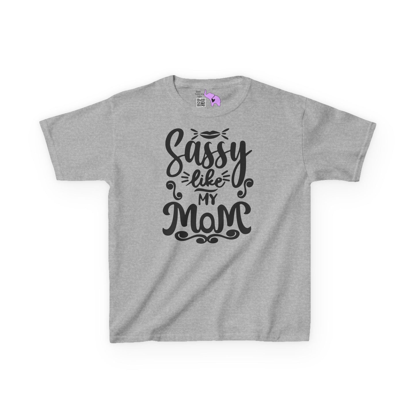 Sassy Like My Mom Kids Heavy Cotton™ Tee