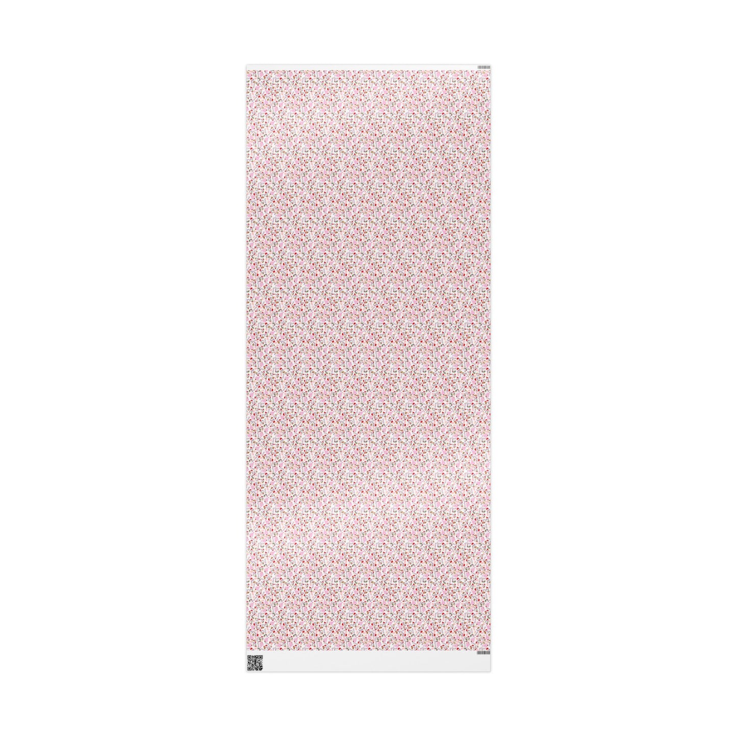 Christmas Unicorn 2 Custom Name Wrapping Paper (Natalie)