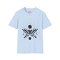 Butterfly w/Sun, Moon, & Stars Adult T-shirt
