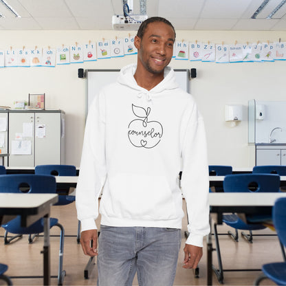 Counselor (w/Apple) Heavy Blend™ Hooded Sweatshirt