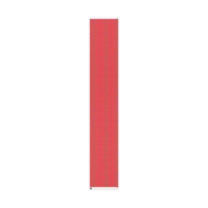 Snowfall on Red Wrapping Paper