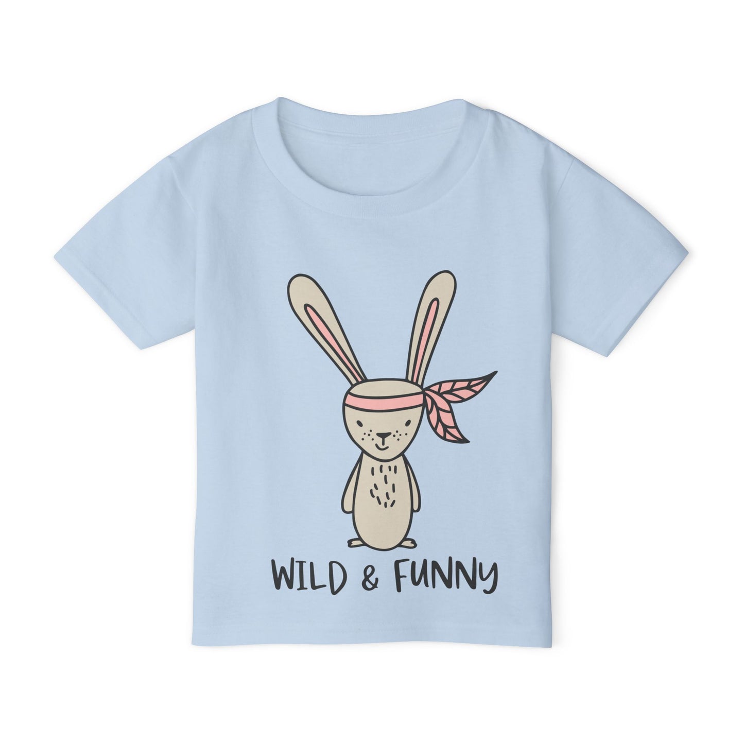 Wild & Funny (Bunny) Heavy Cotton™ Toddler T-shirt